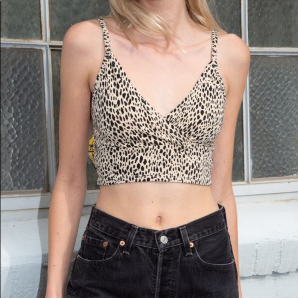 ISO — Brandy Cheetah Print Amara Top